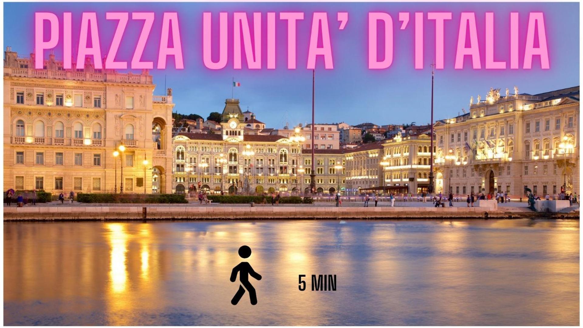 Piazza Unita D'Italia - Jr Suite Con Ac - Wi Fi - Park Convenzionato 트리에스테 외부 사진